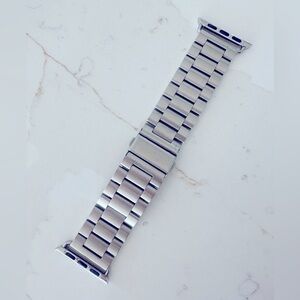 Stainless steel apple watch band